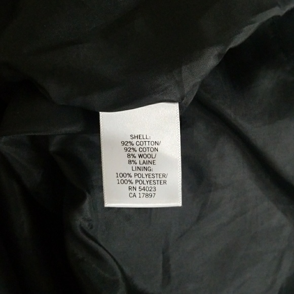 Banana Republic Linen Button Skirt Black 4 - Picture 6 of 6